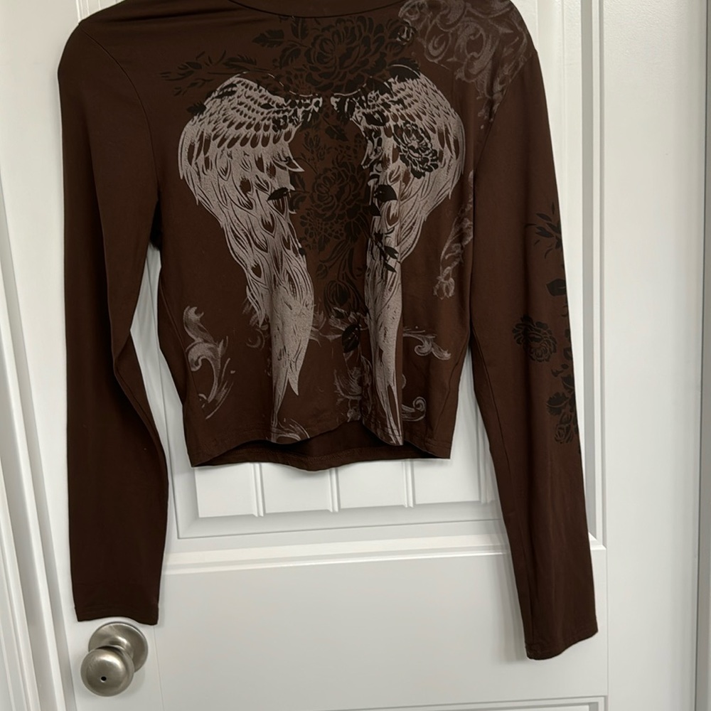 Brown Shein Shirt.